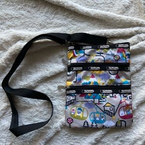 LESPORTSAC crossbody colorful gnome alps design